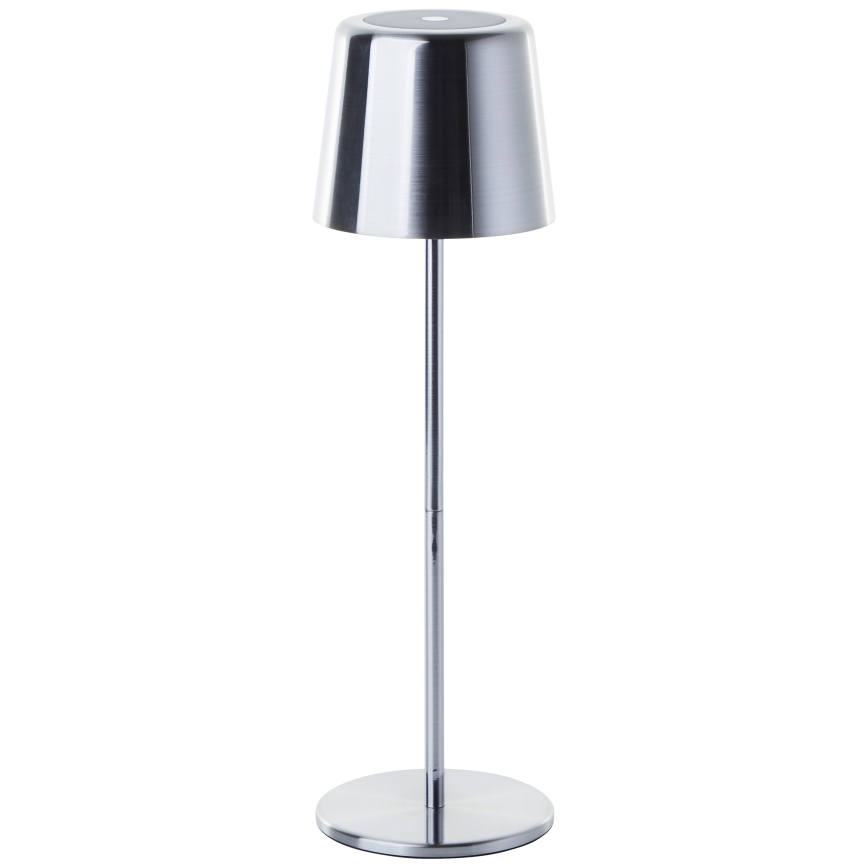 Brilliant - LED Aptumšojama skārienvadāma āra lampa XAANA LED/4W/5V 3000/4000/6500K IP44 spīdīgi hromēts