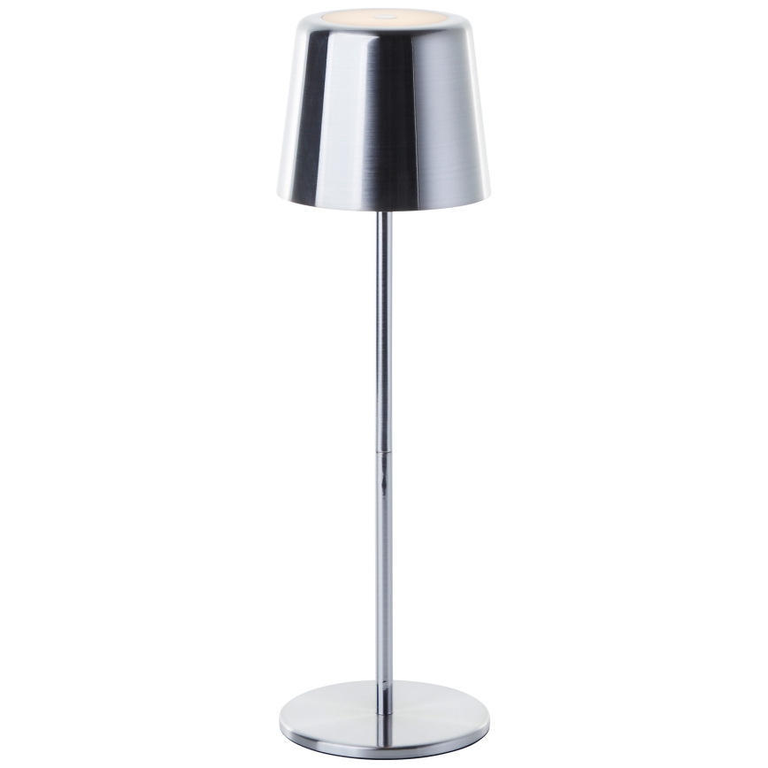 Brilliant - LED Aptumšojama skārienvadāma āra lampa XAANA LED/4W/5V 3000/4000/6500K IP44 spīdīgi hromēts