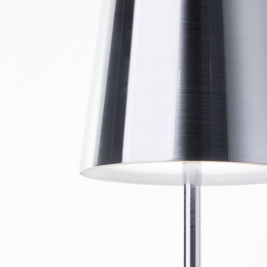 Brilliant - LED Aptumšojama skārienvadāma āra lampa XAANA LED/4W/5V 3000/4000/6500K IP44 spīdīgi hromēts