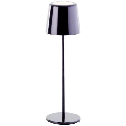 Brilliant - LED Aptumšojama skārienvadāma āra lampa XAANA LED/4W/5V 3000/4000/6500K IP44 melna