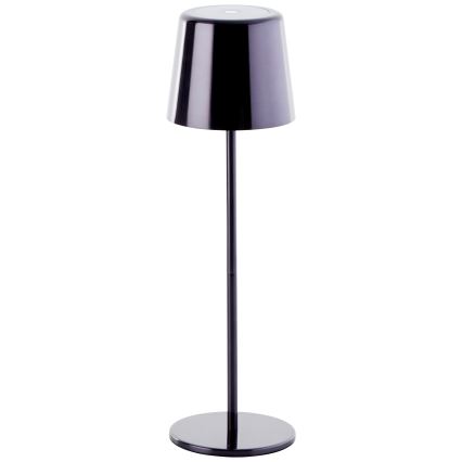 Brilliant - LED Aptumšojama skārienvadāma āra lampa XAANA LED/4W/5V 3000/4000/6500K IP44 melna