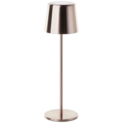 Brilliant - LED Aptumšojama skārienvadāma āra lampa XAANA LED/4W/5V 3000/4000/6500K IP44 varš