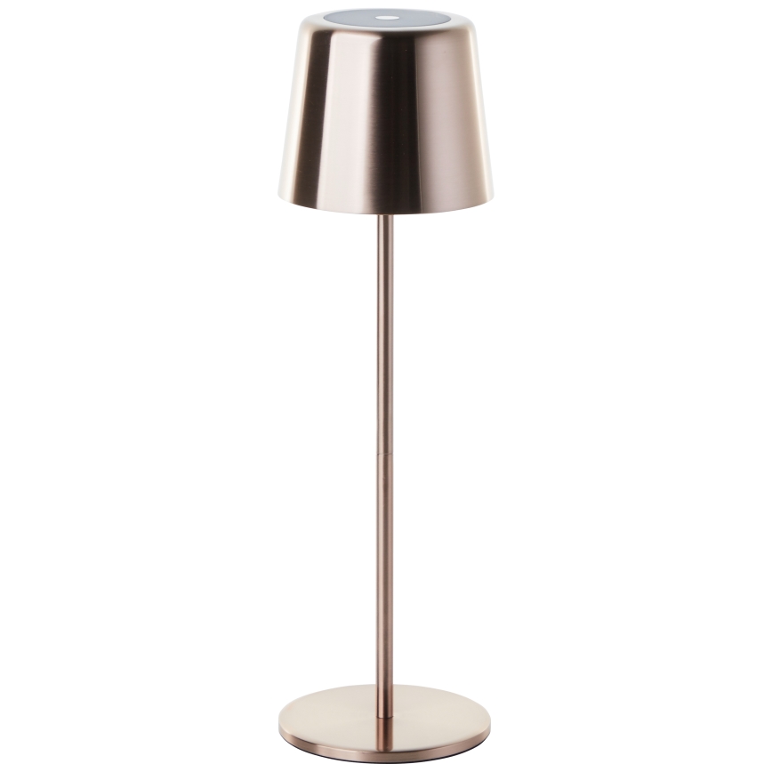 Brilliant - LED Aptumšojama skārienvadāma āra lampa XAANA LED/4W/5V 3000/4000/6500K IP44 varš