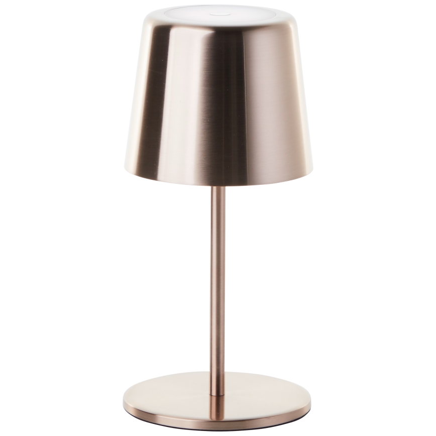 Brilliant - LED Aptumšojama skārienvadāma āra lampa XAANA LED/4W/5V 3000/4000/6500K IP44 varš