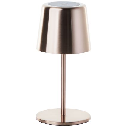 Brilliant - LED Aptumšojama skārienvadāma āra lampa XAANA LED/4W/5V 3000/4000/6500K IP44 varš