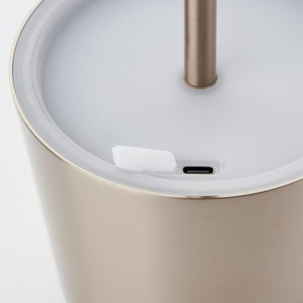 Brilliant - LED Aptumšojama skārienvadāma āra lampa XAANA LED/4W/5V 3000/4000/6500K IP44 varš