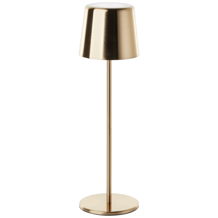 Brilliant - LED Aptumšojama skārienvadāma āra lampa XAANA LED/4W/5V 3000/4000/6500K IP44 zelta