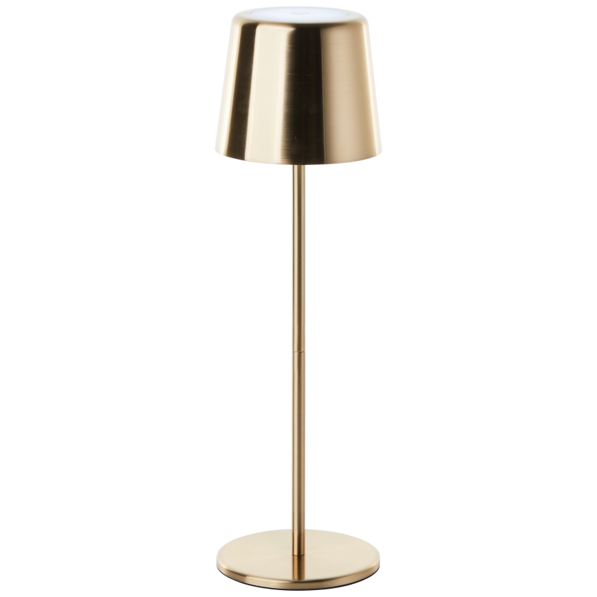 Brilliant - LED Aptumšojama skārienvadāma āra lampa XAANA LED/4W/5V 3000/4000/6500K IP44 zelta