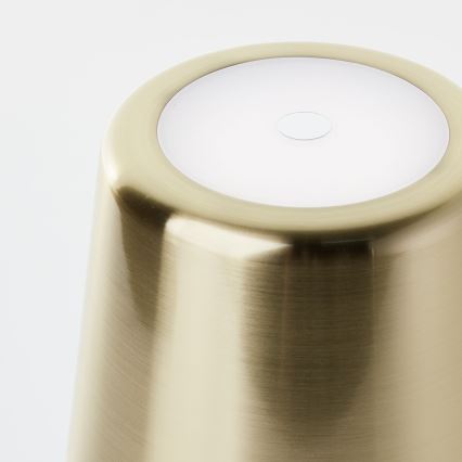 Brilliant - LED Aptumšojama skārienvadāma āra lampa XAANA LED/4W/5V 3000/4000/6500K IP44 zelta