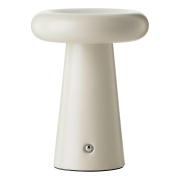 Brilliant - LED Aptumšojama skārienvadāma galda lampa MUFFIN LED/3W/5V USB IP44 krēmkrāsa