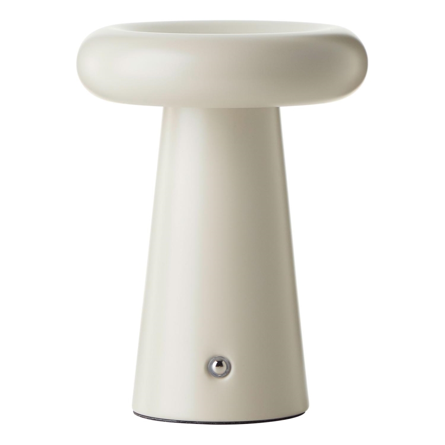 Brilliant - LED Aptumšojama skārienvadāma galda lampa MUFFIN LED/3W/5V USB IP44 krēmkrāsa