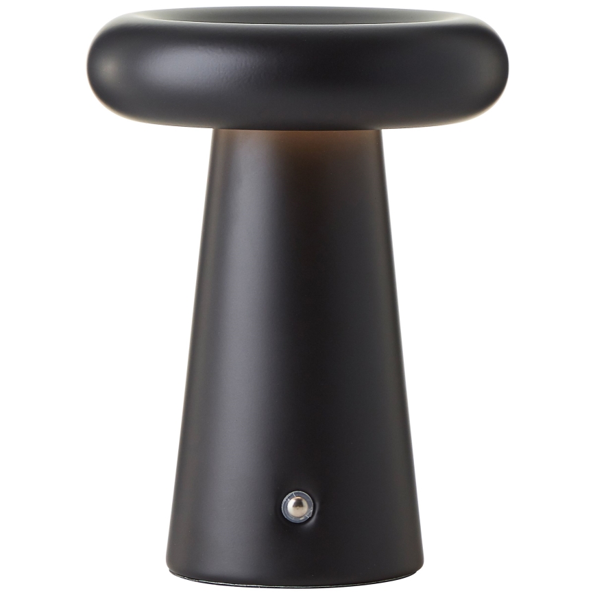 Brilliant - LED Aptumšojama skārienvadāma āra galda lampa MUFFIN LED/3W/5V USB IP44 melna