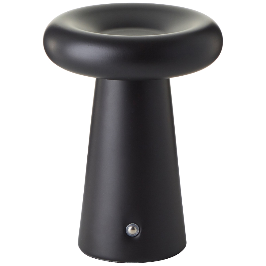 Brilliant - LED Aptumšojama skārienvadāma āra galda lampa MUFFIN LED/3W/5V USB IP44 melna