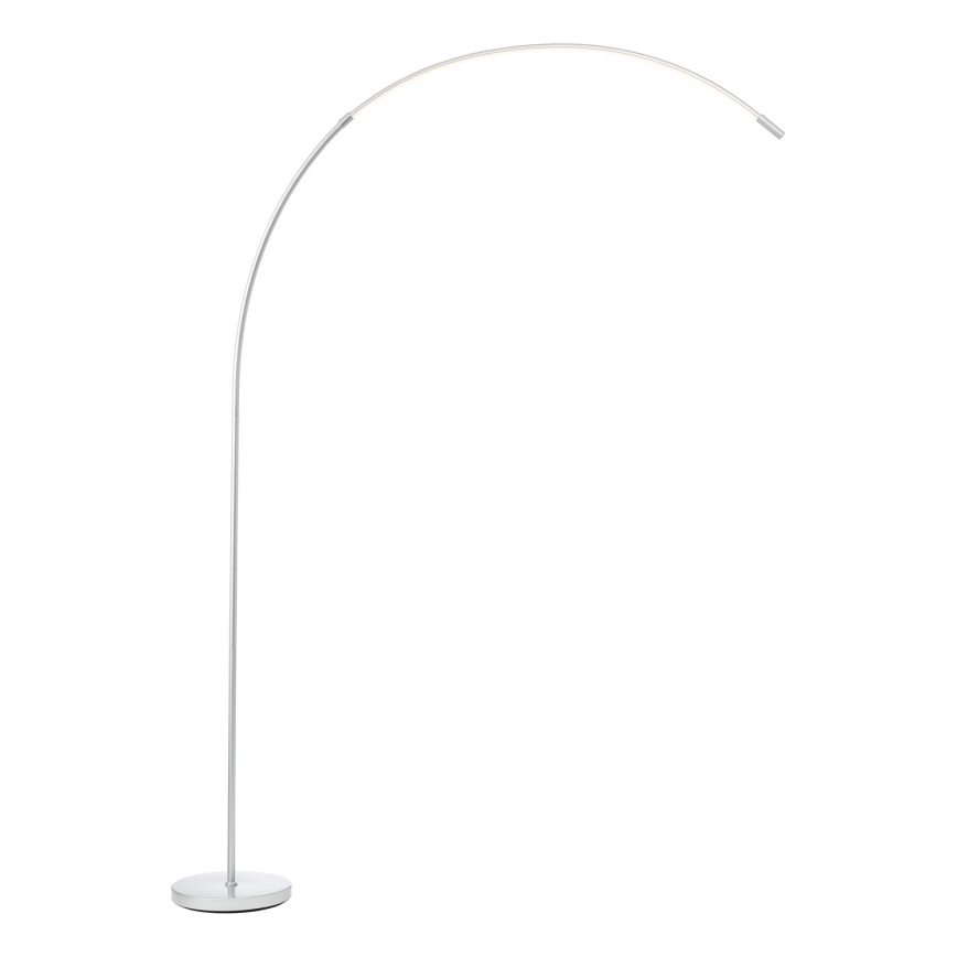 Brilliant - LED Aptumšojama skārienvadāma grīdas stāvlampa BOW LED/14W/230V 3000/4000/6500K matēts hroms