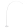 Brilliant - LED Aptumšojama skārienvadāma grīdas stāvlampa BOW LED/14W/230V 3000/4000/6500K matēts hroms