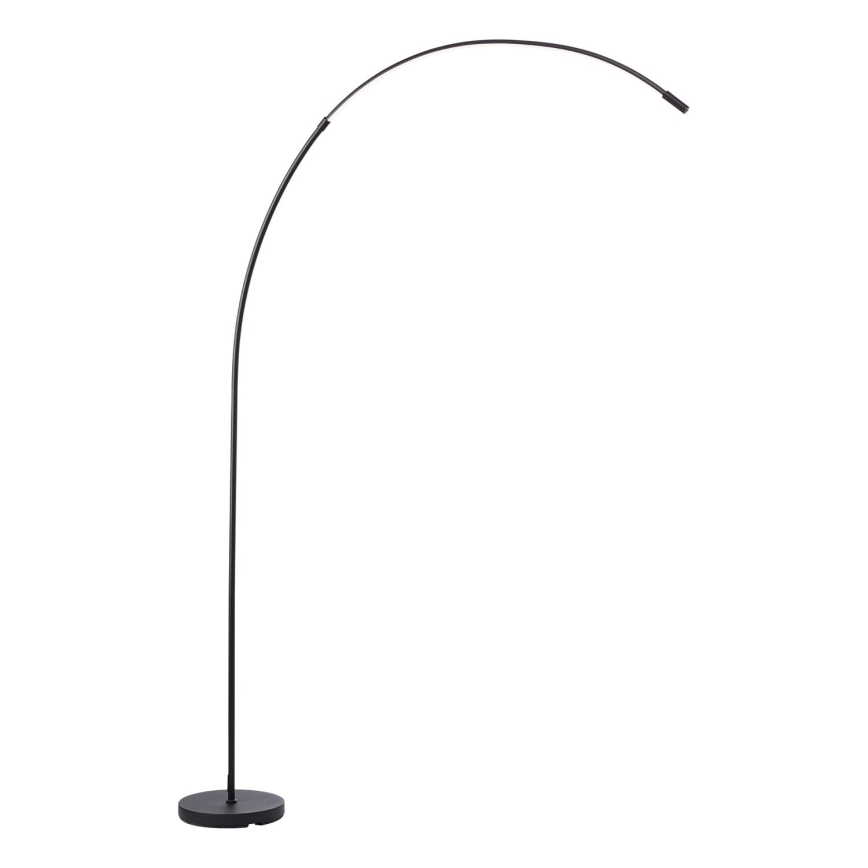 Brilliant - LED Aptumšojama skārienvadāma grīdas stāvlampa BOW LED/14W/230V 3000/4000/6500K melna