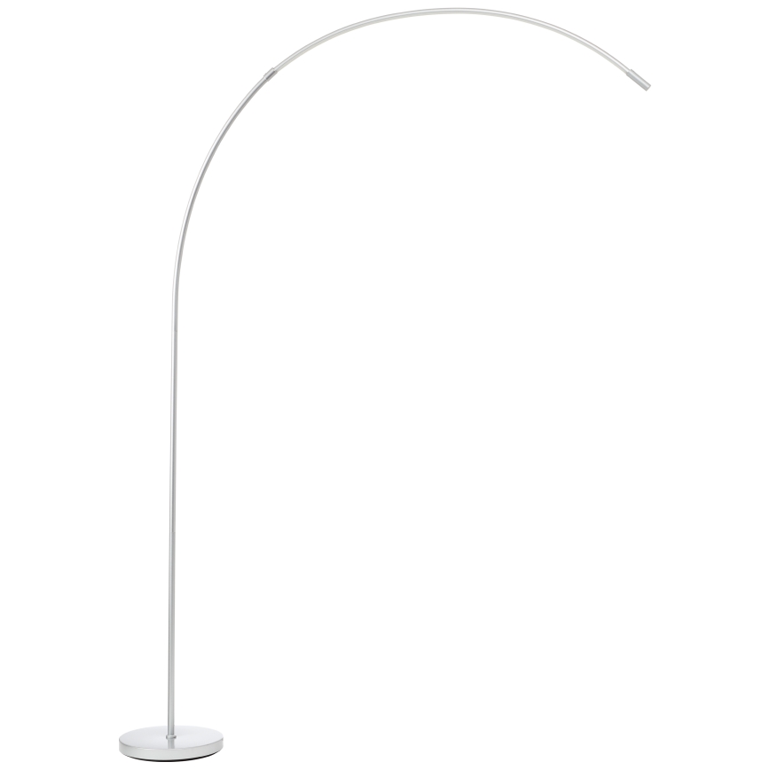 Brilliant - LED Aptumšojama skārienvadāma grīdas stāvlampa BOW LED/14W/230V 3000/4000/6500K matēts hroms