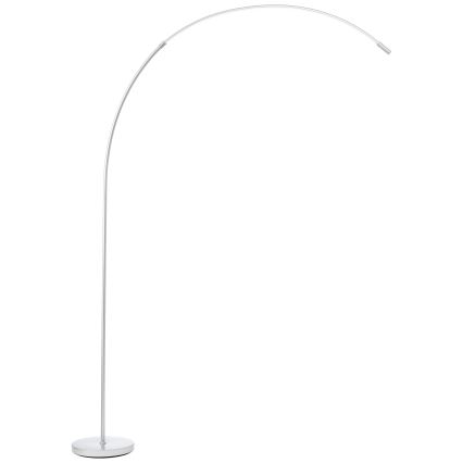 Brilliant - LED Aptumšojama skārienvadāma grīdas stāvlampa BOW LED/14W/230V 3000/4000/6500K matēts hroms