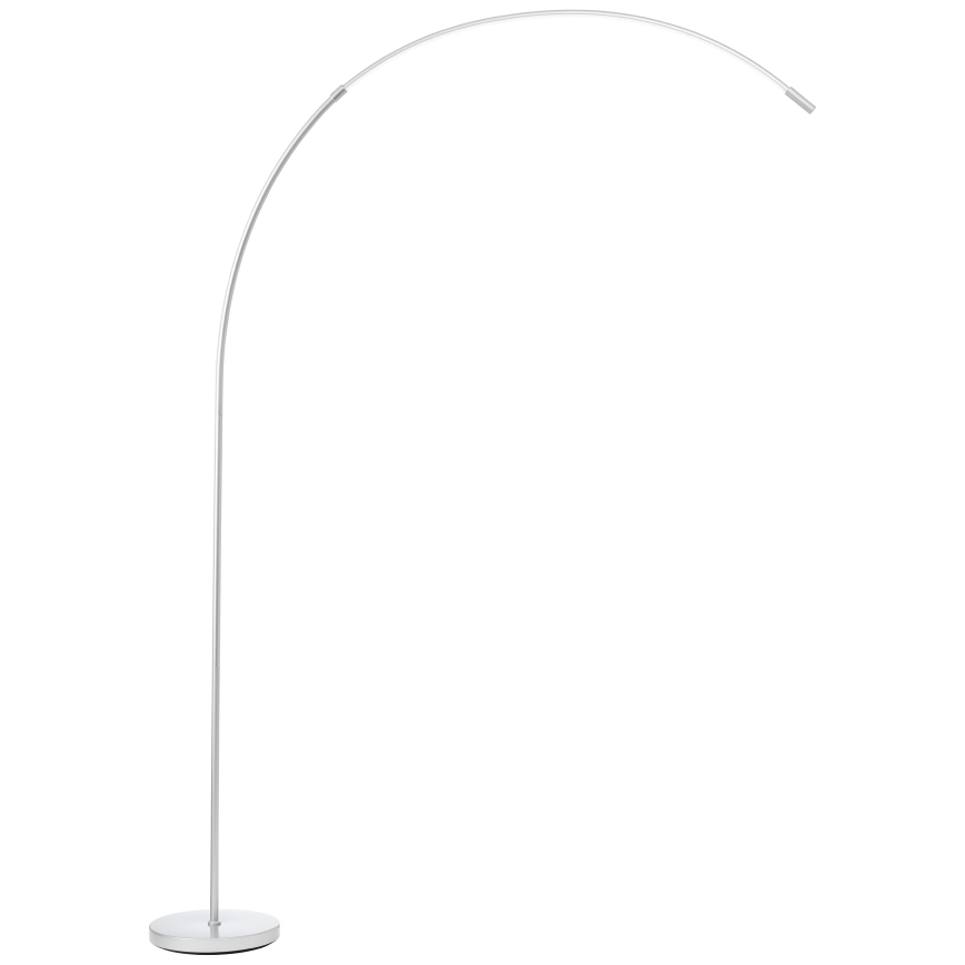 Brilliant - LED Aptumšojama skārienvadāma grīdas stāvlampa BOW LED/14W/230V 3000/4000/6500K matēts hroms