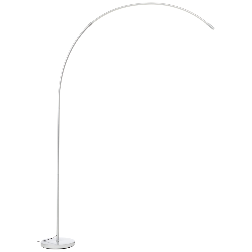 Brilliant - LED Aptumšojama skārienvadāma grīdas stāvlampa BOW LED/14W/230V 3000/4000/6500K matēts hroms