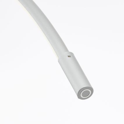Brilliant - LED Aptumšojama skārienvadāma grīdas stāvlampa BOW LED/14W/230V 3000/4000/6500K matēts hroms