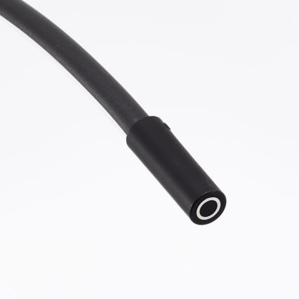 Brilliant - LED Aptumšojama skārienvadāma grīdas stāvlampa BOW LED/14W/230V 3000/4000/6500K melna