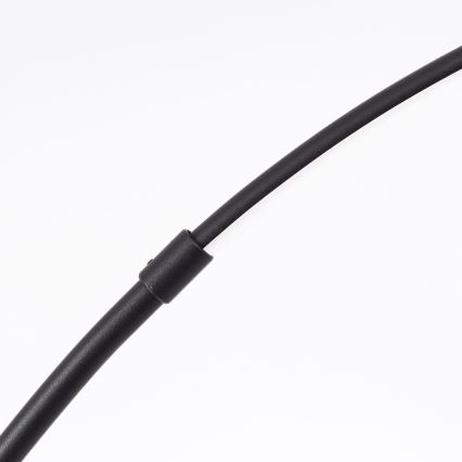 Brilliant - LED Aptumšojama skārienvadāma grīdas stāvlampa BOW LED/14W/230V 3000/4000/6500K melna