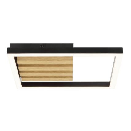 Brilliant - LED ar regulējamu spilgtumu griestu lampa CALMA LED/15W/230V melna