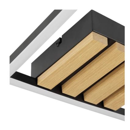 Brilliant - LED ar regulējamu spilgtumu griestu lampa CALMA LED/15W/230V melna
