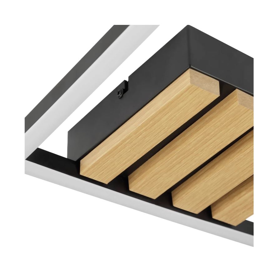 Brilliant - LED ar regulējamu spilgtumu griestu lampa CALMA LED/15W/230V melna
