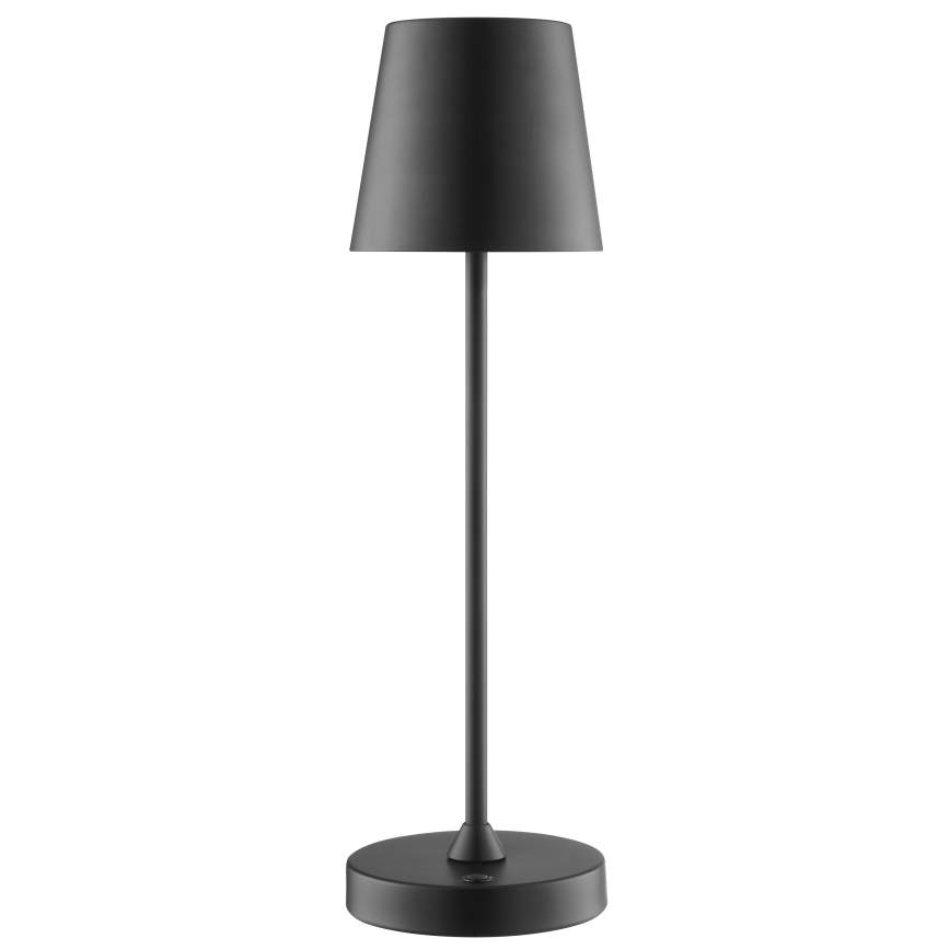 Brilliant - LED regulējama, uzlādējama skārienjūtīga āra galda lampa ELORA LED/2,5W/5V 2700K 2600 mAh IP44 melna