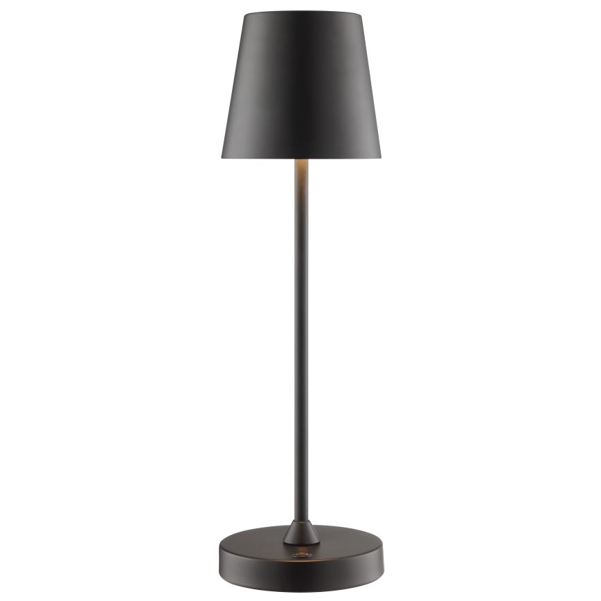 Brilliant - LED regulējama, uzlādējama skārienjūtīga āra galda lampa ELORA LED/2,5W/5V 2700K 2600 mAh IP44 melna