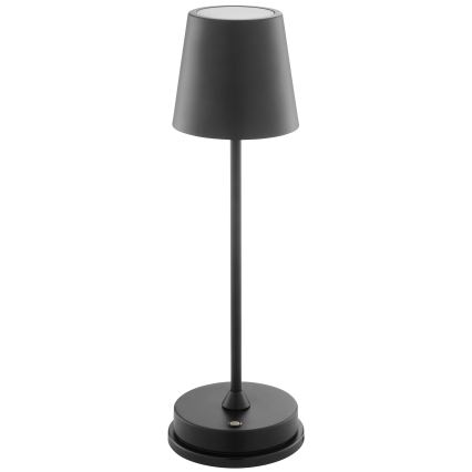 Brilliant - LED regulējama, uzlādējama skārienjūtīga āra galda lampa ELORA LED/2,5W/5V 2700K 2600 mAh IP44 melna