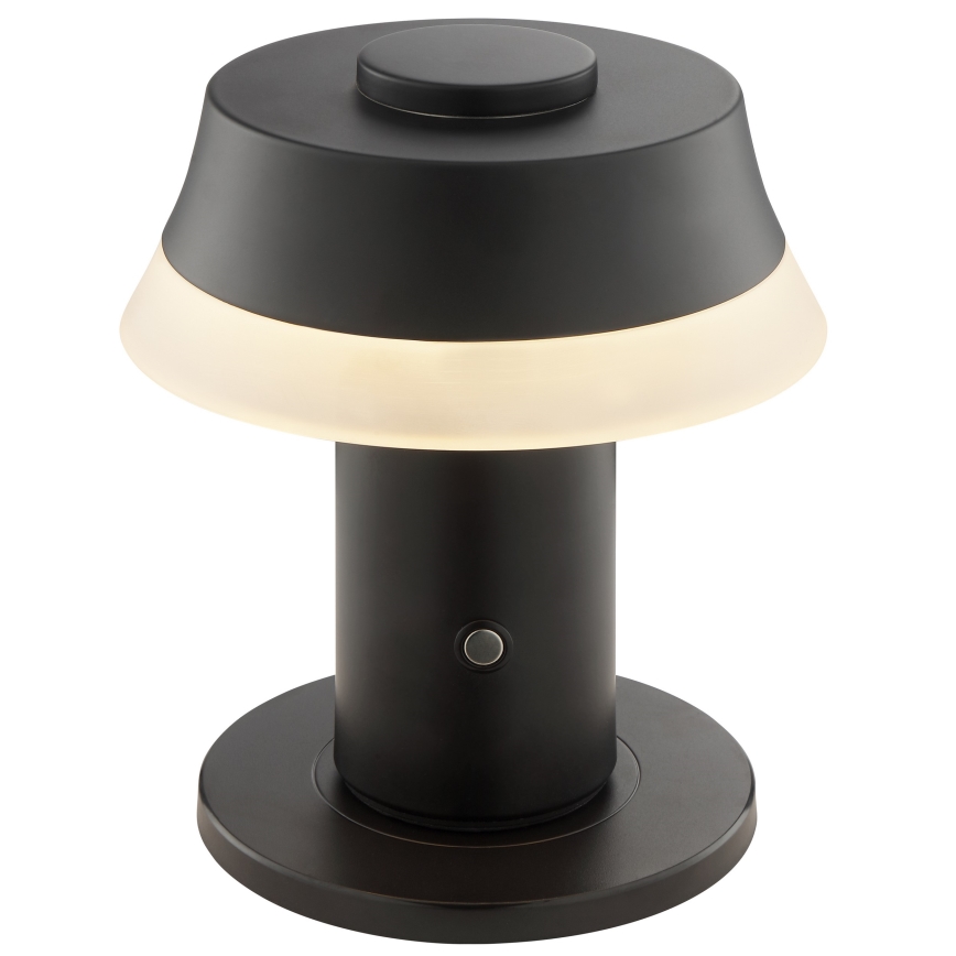 Brilliant - Uzlādējamā galda lampa ar skārienvadību un regulējamu spilgtumu KINICH LED/2,5W/5V 2700K 2600 mAh melna