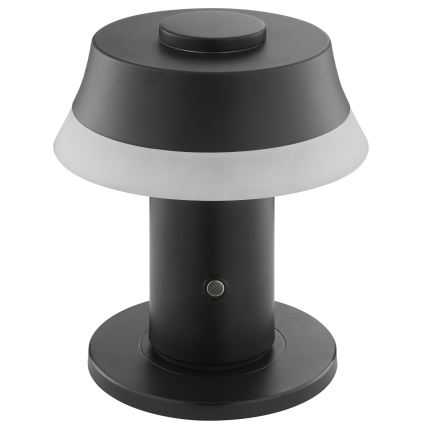 Brilliant - Uzlādējamā galda lampa ar skārienvadību un regulējamu spilgtumu KINICH LED/2,5W/5V 2700K 2600 mAh melna