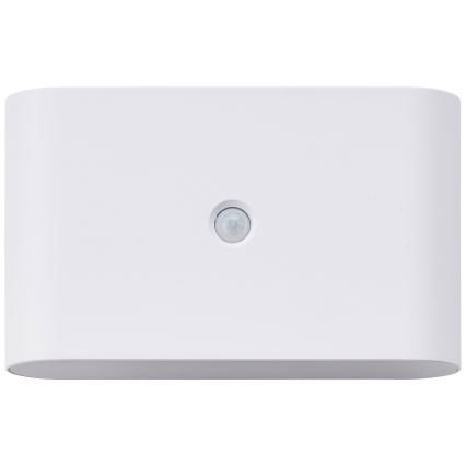 Brilliant - LED Āra uzlādējams sienas lampa ar sensoru XINO LED/3W/5V IP44 balta