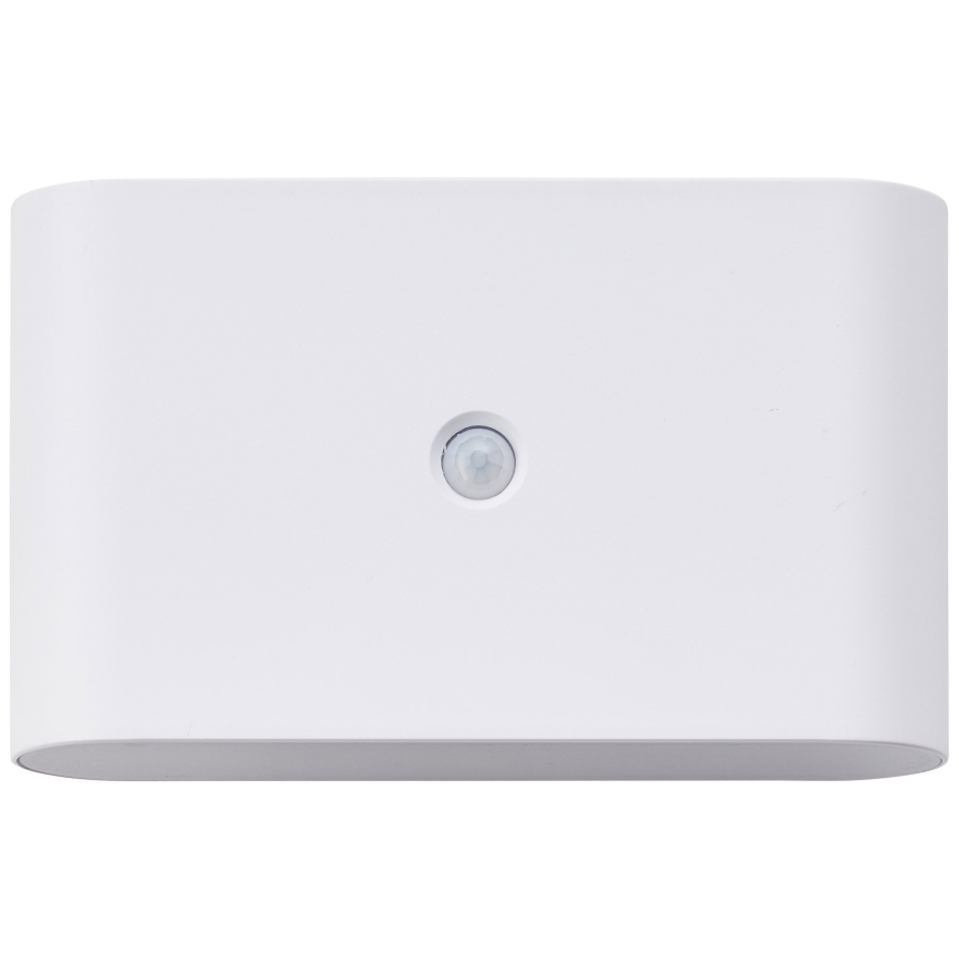 Brilliant - LED Āra uzlādējams sienas lampa ar sensoru XINO LED/3W/5V IP44 balta
