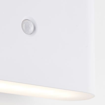 Brilliant - LED Āra uzlādējams sienas lampa ar sensoru XINO LED/3W/5V IP44 balta