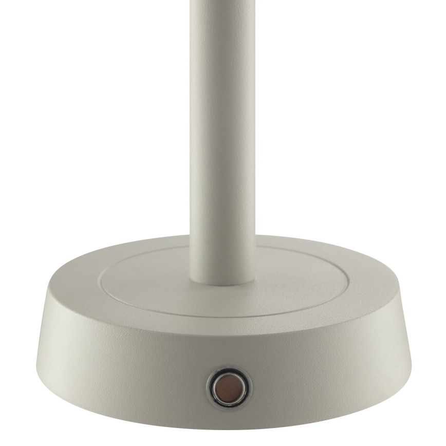 Brilliant - LED dimmējama uzlādējama skārienjūtīga āra galda lampa RAZOR LED/2,5W/5V 2700K 2600 mAh IP44 pelēka