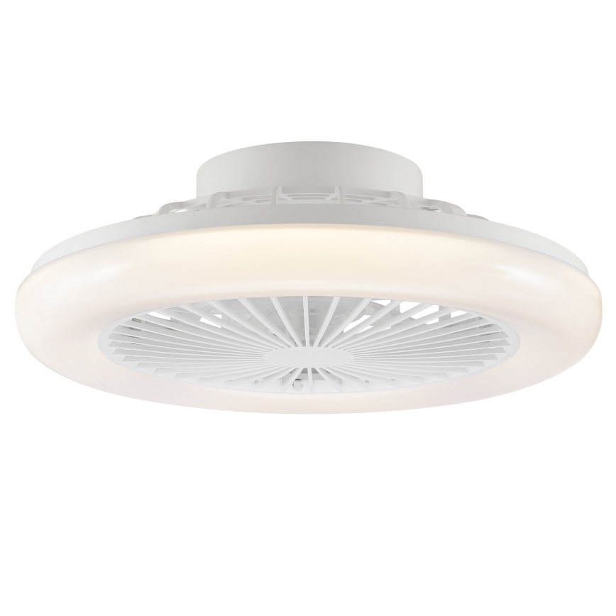 Brilliant - LED aptumšojams griestu gaismeklis ar ventilatoru MONTERO LED/20W/230V 2700-6500K Ø 42 cm balts + tālvadība