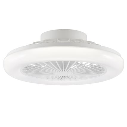 Brilliant - LED aptumšojams griestu gaismeklis ar ventilatoru MONTERO LED/20W/230V 2700-6500K Ø 42 cm balts + tālvadība