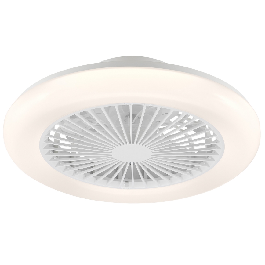 Brilliant - LED aptumšojams griestu gaismeklis ar ventilatoru MONTERO LED/20W/230V 2700-6500K Ø 42 cm balts + tālvadība