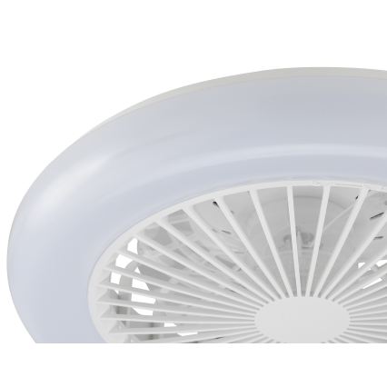 Brilliant - LED aptumšojams griestu gaismeklis ar ventilatoru MONTERO LED/20W/230V 2700-6500K Ø 42 cm balts + tālvadība