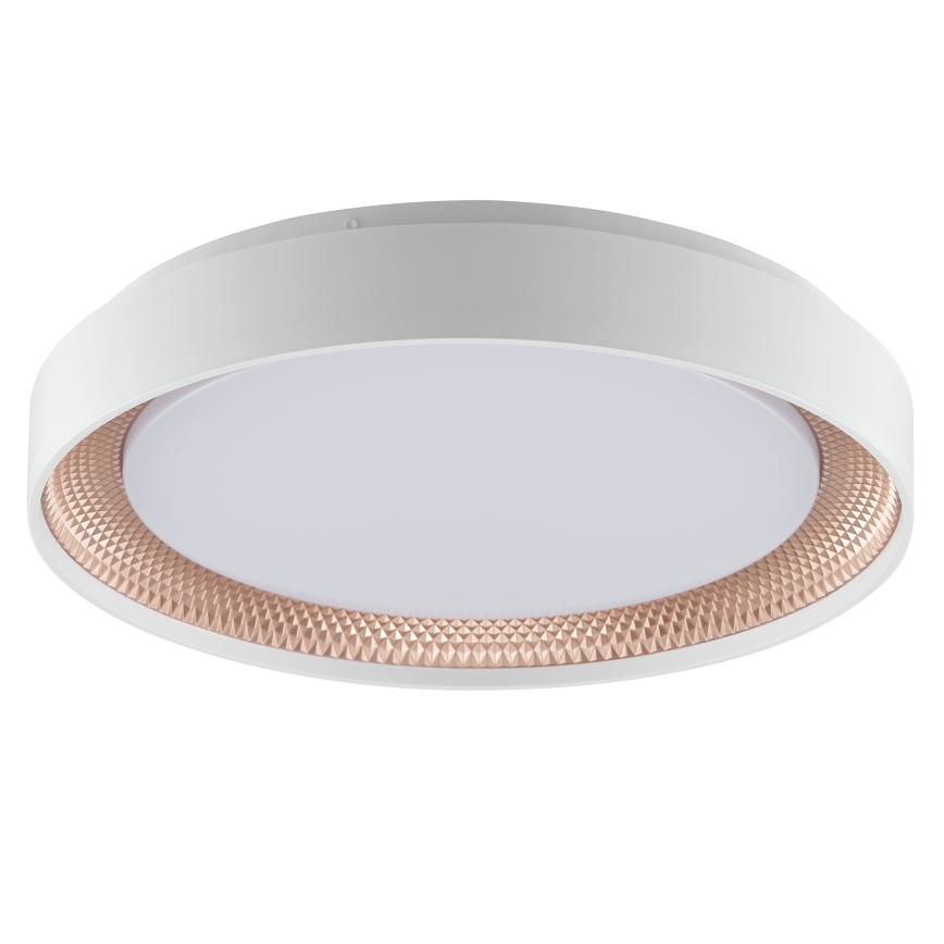 Brilliant - regulējams LED griestu lukturis WALDO LED/24W/230V 3000-6500K Ø 38,5 cm balts/rožu zelts + tālvadības pults