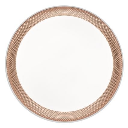 Brilliant - regulējams LED griestu lukturis WALDO LED/24W/230V 3000-6500K Ø 38,5 cm balts/rožu zelts + tālvadības pults