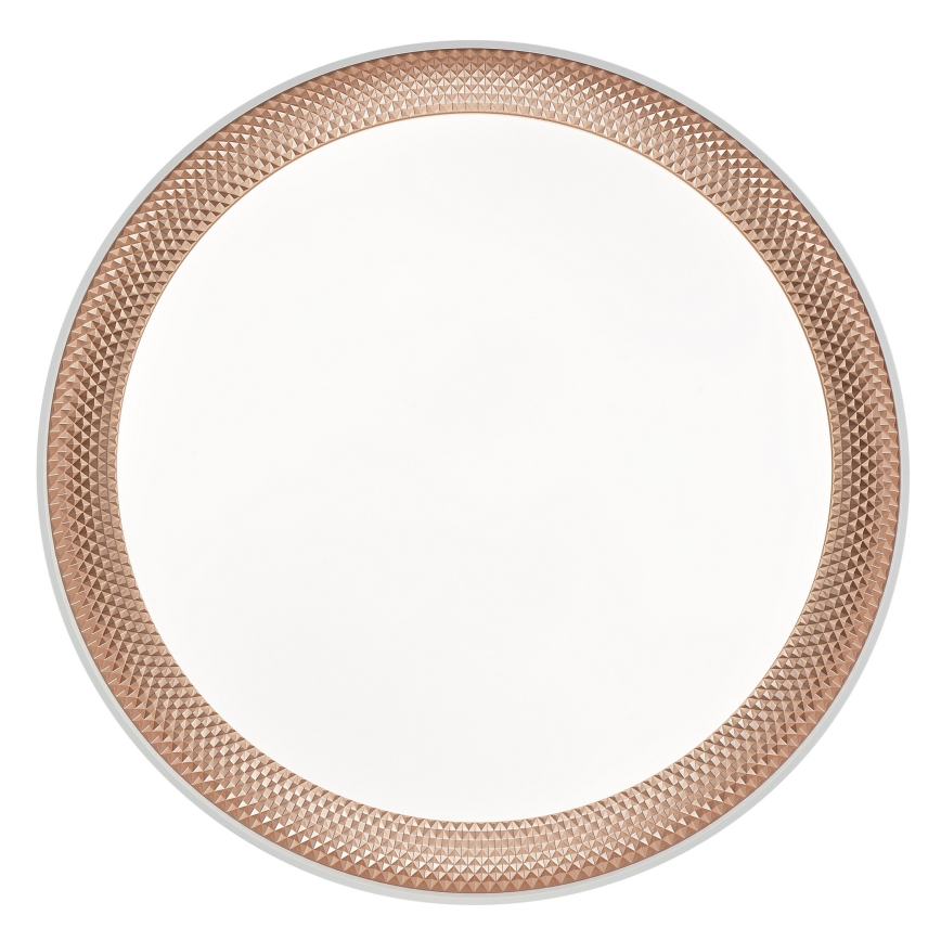 Brilliant - regulējams LED griestu lukturis WALDO LED/24W/230V 3000-6500K Ø 38,5 cm balts/rožu zelts + tālvadības pults