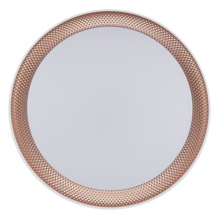 Brilliant - regulējams LED griestu lukturis WALDO LED/24W/230V 3000-6500K Ø 38,5 cm balts/rožu zelts + tālvadības pults