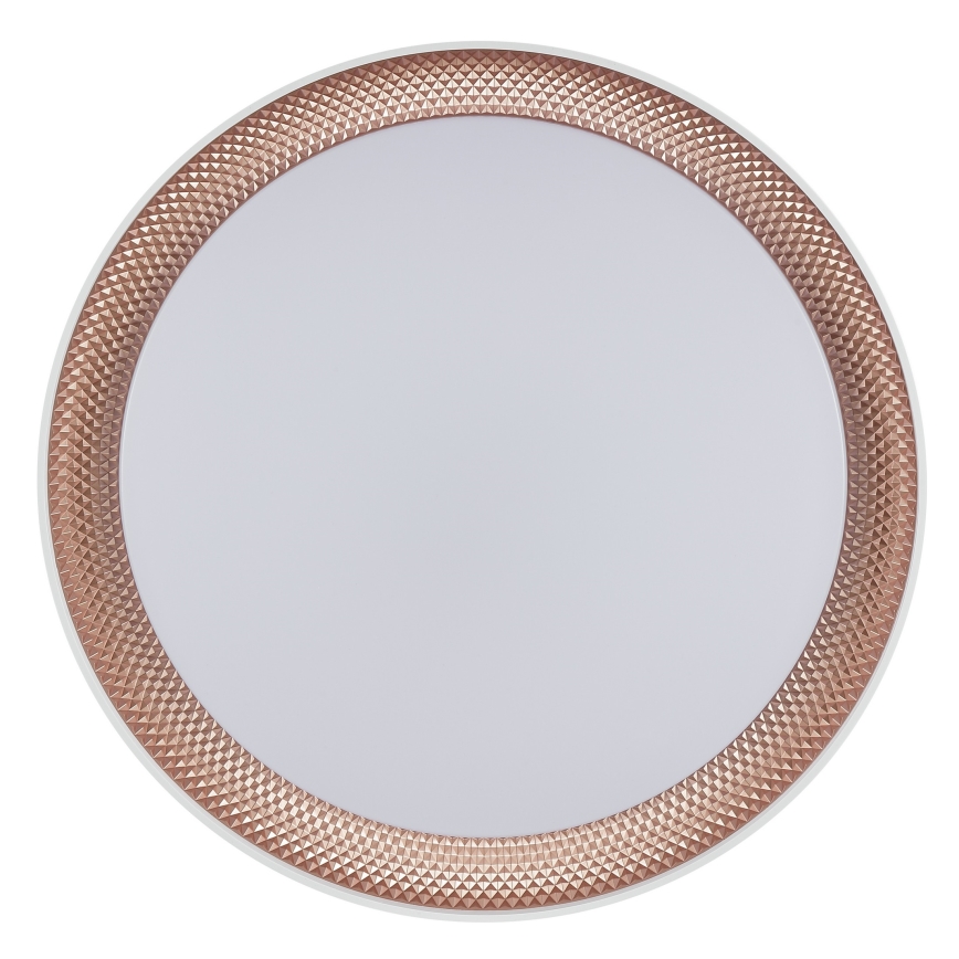 Brilliant - regulējams LED griestu lukturis WALDO LED/24W/230V 3000-6500K Ø 38,5 cm balts/rožu zelts + tālvadības pults
