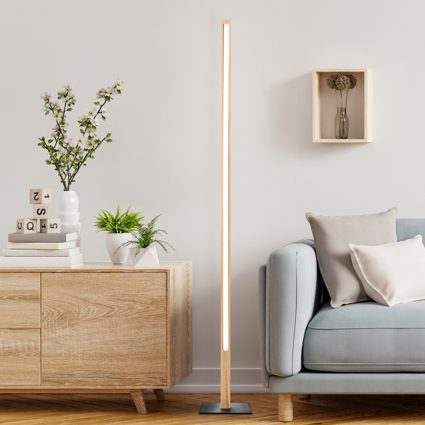 Brilliant - LED grīdas lampa ARION LED/14W/230V priede
