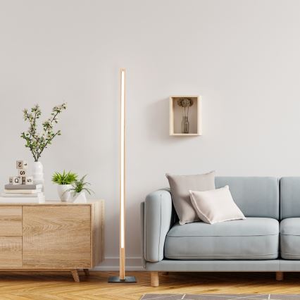 Brilliant - LED grīdas lampa ARION LED/14W/230V priede
